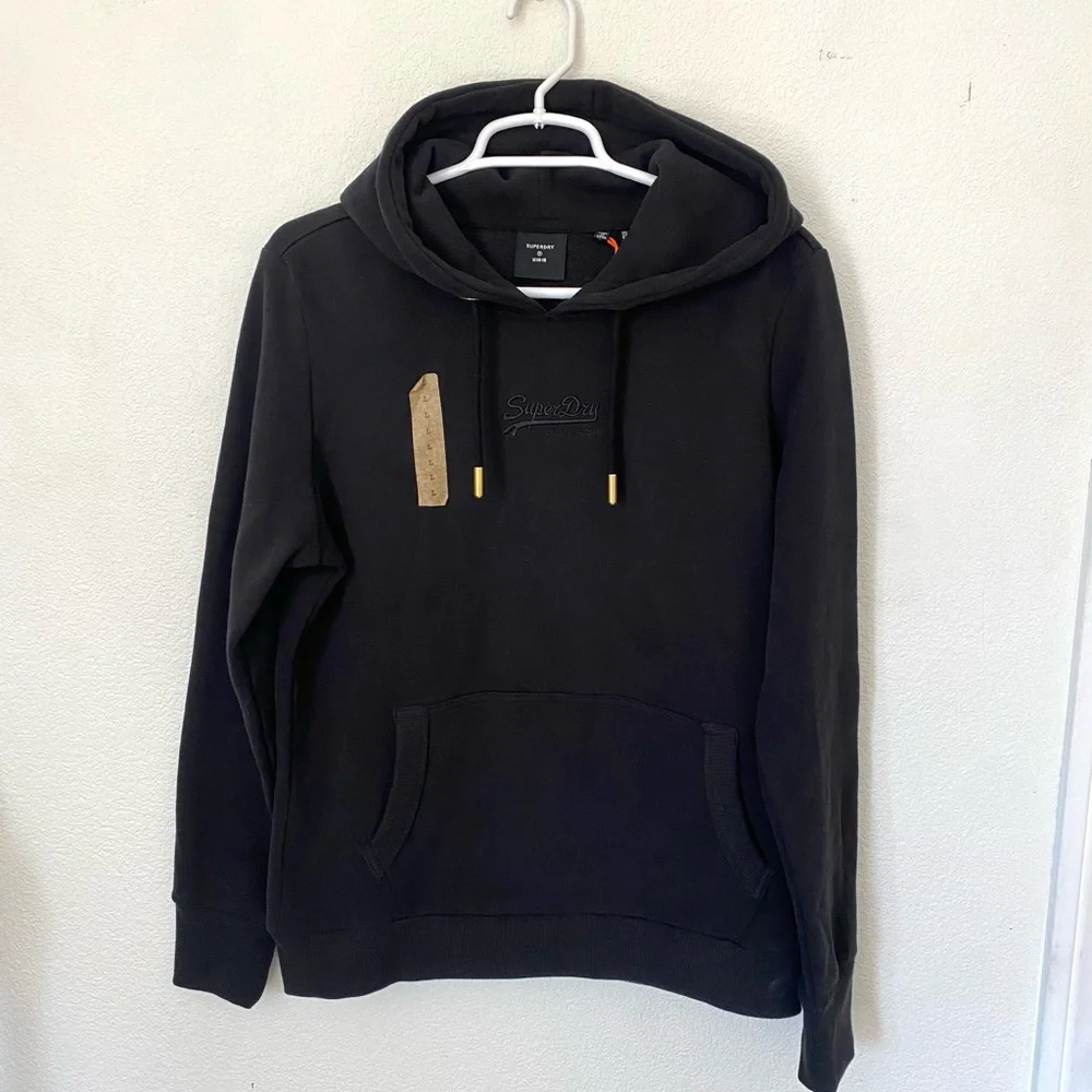 NWT Superdry VL Tonal EMB Hoodie size L - Picture 3 of 7